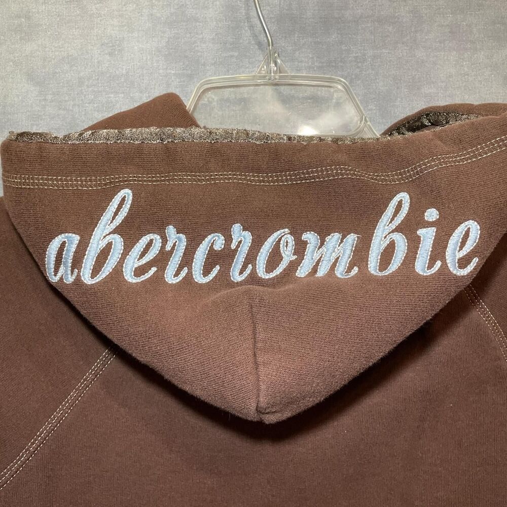 Abercrombie & Fitch hoodie with white moose design - Picture 4 of 8